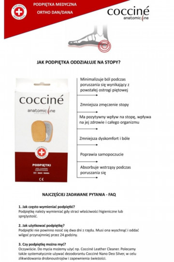 COCCINE ORTHO DAN sisetallad Na Ostrogi Piętowe 2