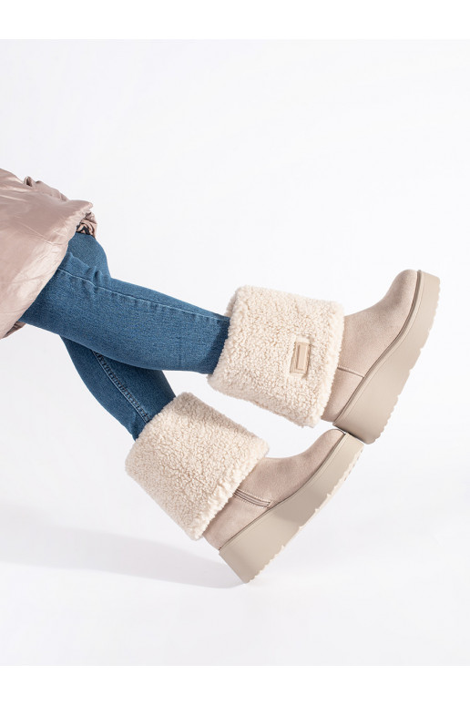 beeži värvi  naiste saapad  beeži värvi  naiste saapad