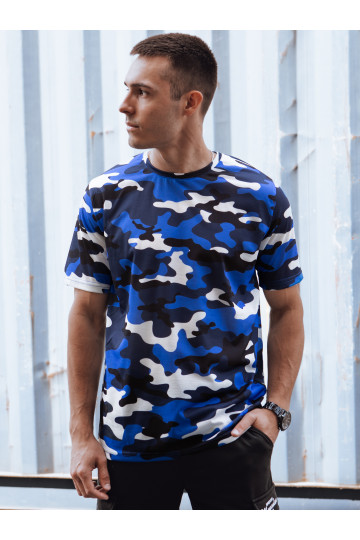 Meeste sinine kamuflaaž T-särk