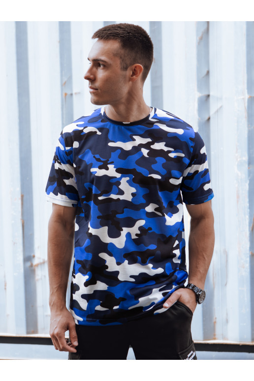 Meeste sinine kamuflaaž T-särk Meeste sinine kamuflaaž T-särk