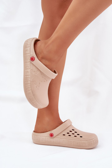 Kerged lehvidega Big Star II275012 beeži värvi