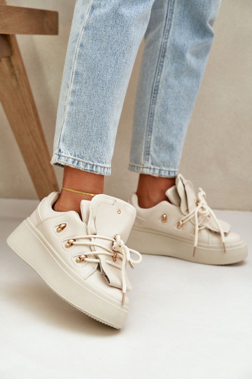 Sneakers mudeli kingad Naistele platvormiga Liivakarva Dolistana