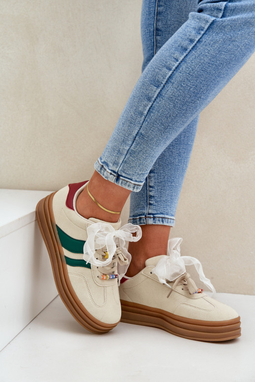 Sneakers mudeli kingad Naistele Z Konksud Liivakarva Jariana