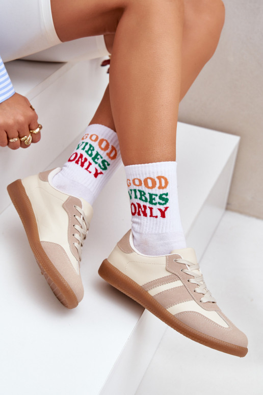 tüüpi jalanõud  eko-nahast beeži värvi Nonalorin   tüüpi jalanõud  eko-nahast beeži värvi Nonalorin