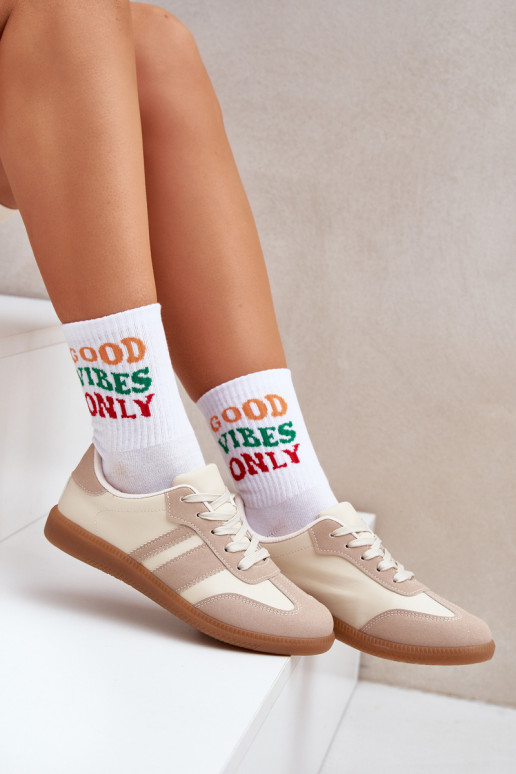 tüüpi jalanõud  eko-nahast beeži värvi Nonalorin   tüüpi jalanõud  eko-nahast beeži värvi Nonalorin