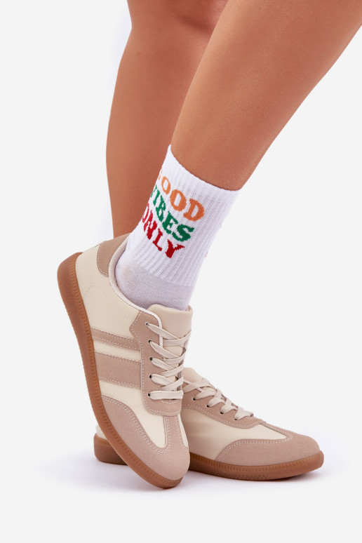 tüüpi jalanõud  eko-nahast beeži värvi Nonalorin   tüüpi jalanõud  eko-nahast beeži värvi Nonalorin