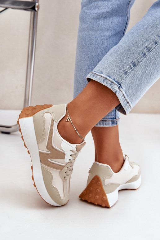 spordijalatsid  tüüpi jalanõud  beeži värvi Britma spordijalatsid  tüüpi jalanõud  beeži värvi Britma