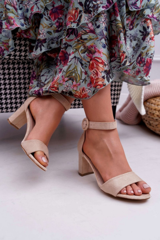 Naistesandaalid beeži värvi Lexi