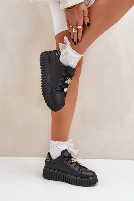  tüüpi jalanõud  Z Przypinkami Must Grelesi