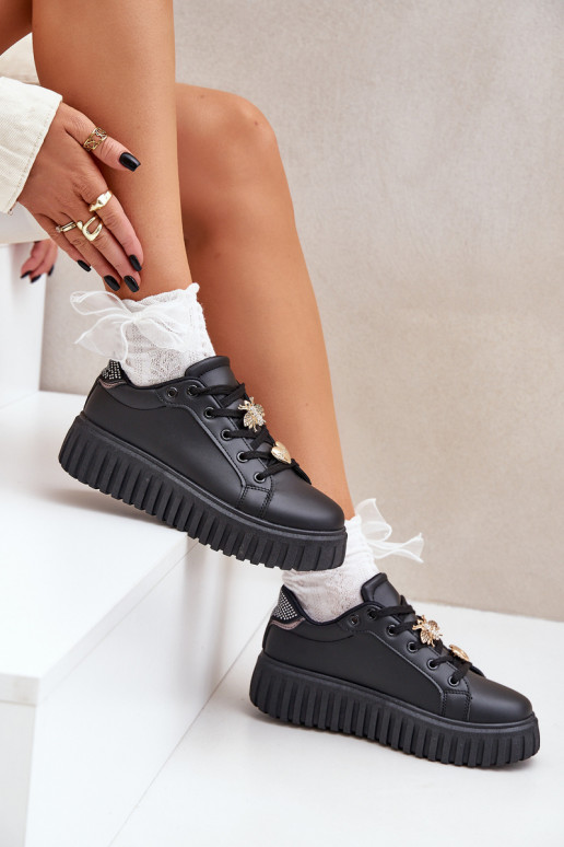  tüüpi jalanõud  Z Przypinkami Must Grelesi