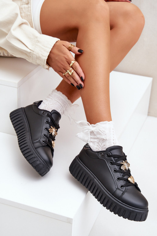  tüüpi jalanõud  Z Przypinkami Must Grelesi