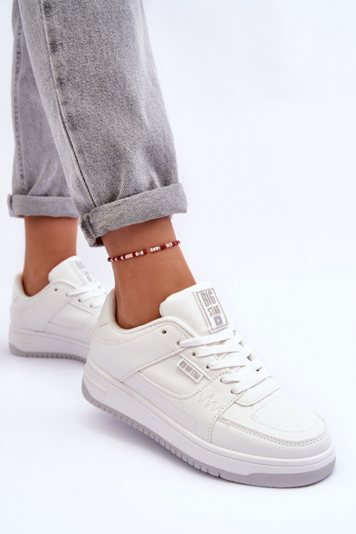 Naiste kingad Big Star MM274354 valget värvi Naiste kingad Big Star MM274354 valget värvi