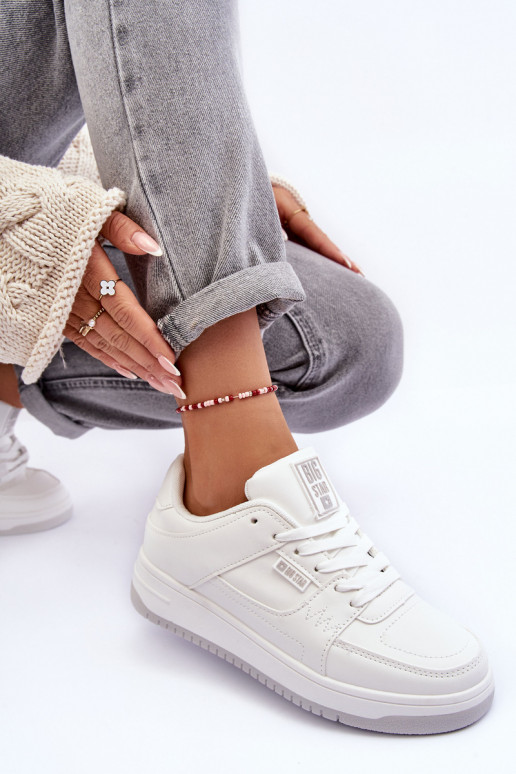 Naiste kingad Big Star MM274354 valget värvi Naiste kingad Big Star MM274354 valget värvi