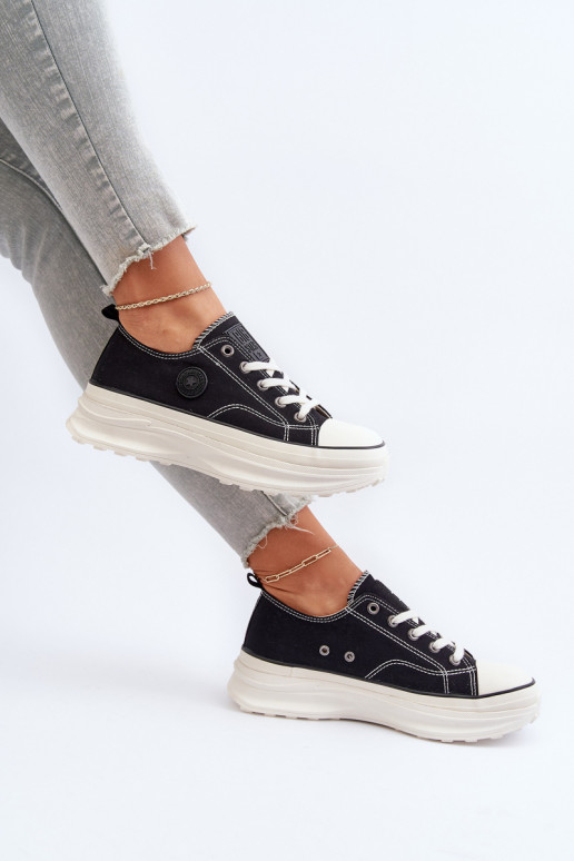 Naistesaapad  Big Star NN274125 Must Naistesaapad  Big Star NN274125 Must