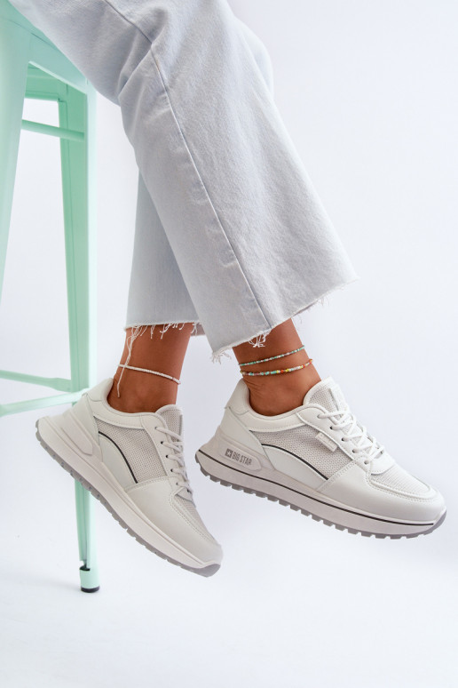 tüüpi jalanõud  Big Star NN274A089 valget värvi  tüüpi jalanõud  Big Star NN274A089 valget värvi