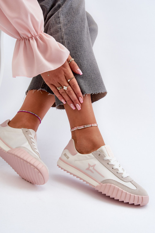 naiste saapad Big Star NN274868 Tumeroosad värvi  naiste saapad Big Star NN274868 Tumeroosad värvi