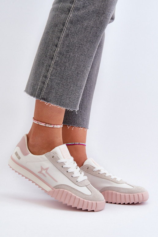 naiste saapad Big Star NN274868 Tumeroosad värvi  naiste saapad Big Star NN274868 Tumeroosad värvi