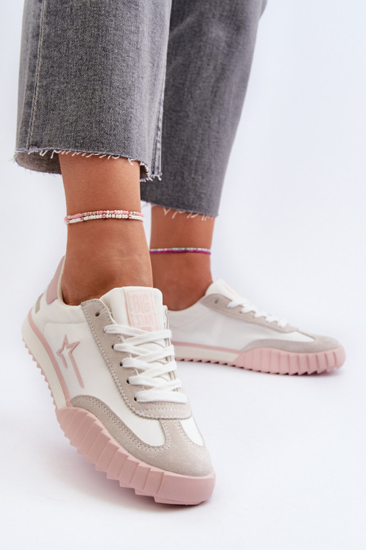 naiste saapad Big Star NN274868 Tumeroosad värvi  naiste saapad Big Star NN274868 Tumeroosad värvi