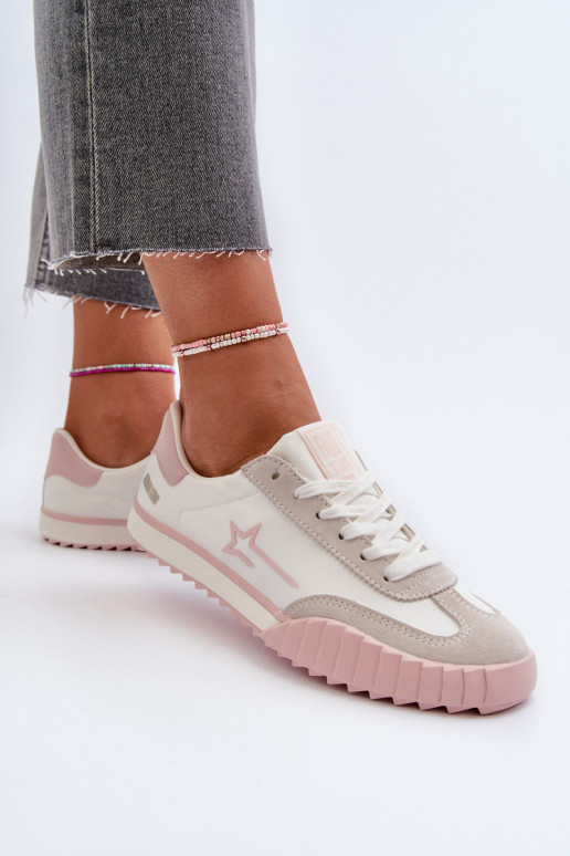 naiste saapad Big Star NN274868 Tumeroosad värvi  naiste saapad Big Star NN274868 Tumeroosad värvi