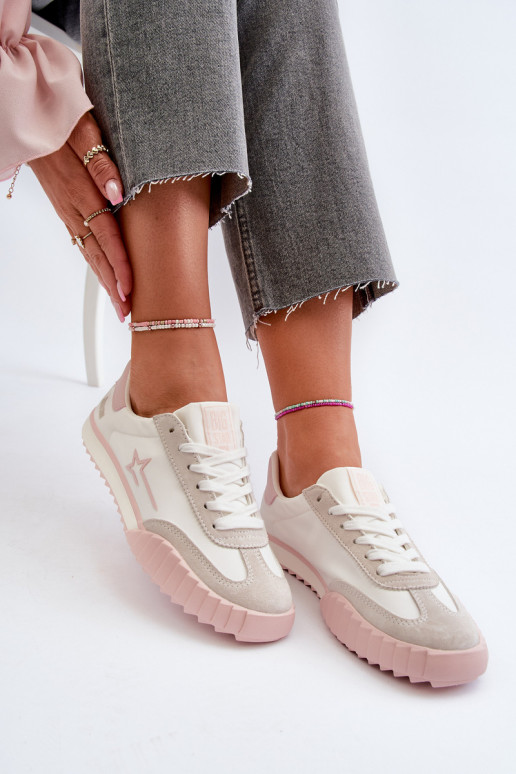 naiste saapad Big Star NN274868 Tumeroosad värvi  naiste saapad Big Star NN274868 Tumeroosad värvi