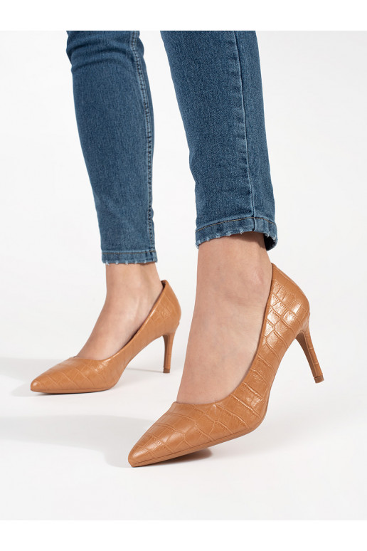 beeži värvi poolsaapad 