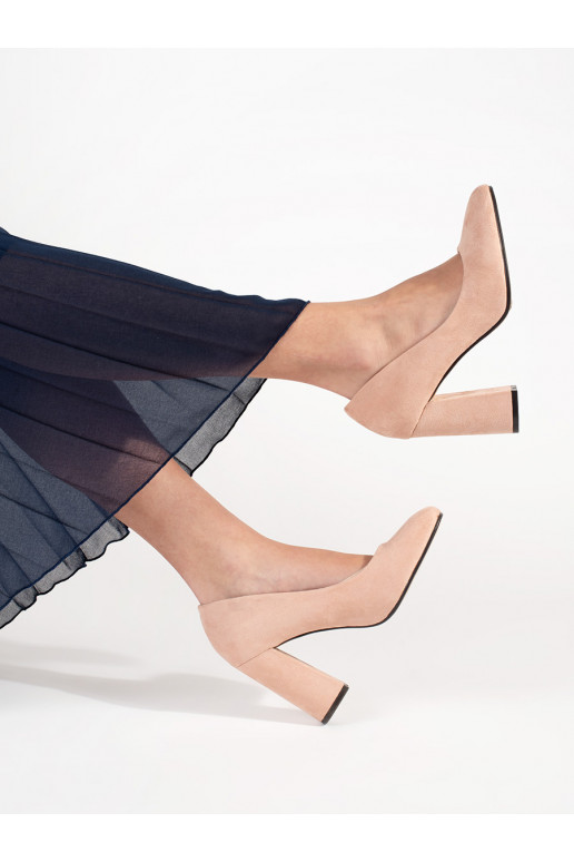 beeži värvi  poolsaapad 