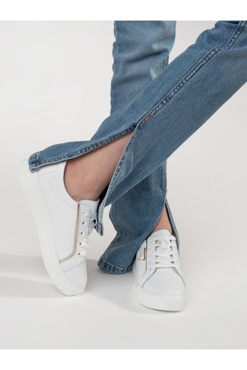 valge värv Naiste kingad  2