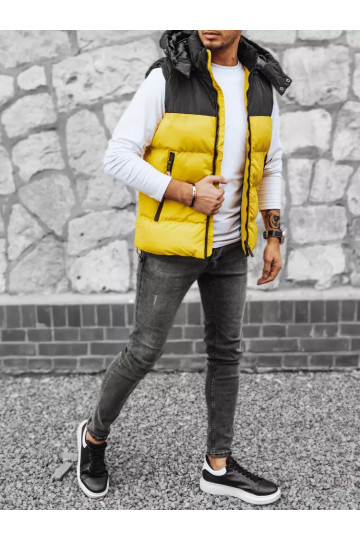 Meeste kollane tepitud vest 2