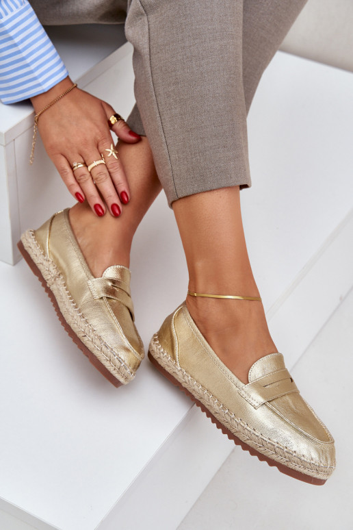 Espadrillid  Plecionką  Kuldset värvi Shilova Espadrillid  Plecionką  Kuldset värvi Shilova