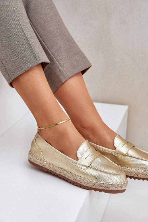 Espadrillid  Plecionką  Kuldset värvi Shilova Espadrillid  Plecionką  Kuldset värvi Shilova