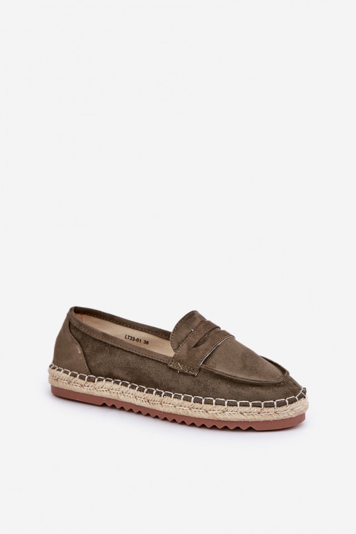 Espadrillid  Plecionką  khakivärvi Shilova Espadrillid  Plecionką  khakivärvi Shilova