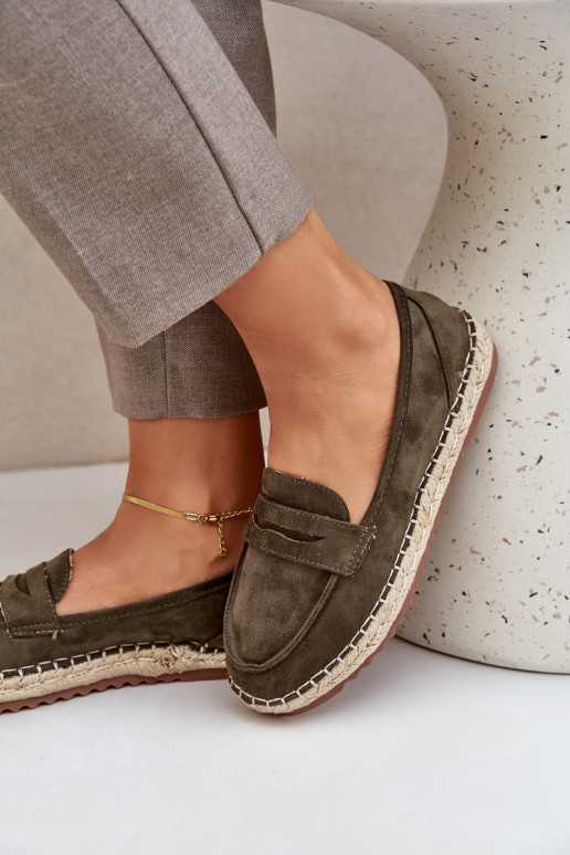 Espadrillid  Plecionką  khakivärvi Shilova Espadrillid  Plecionką  khakivärvi Shilova