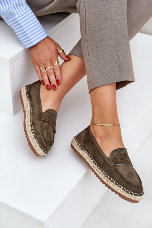 Espadrillid  Plecionką  khakivärvi Shilova Espadrillid  Plecionką  khakivärvi Shilova