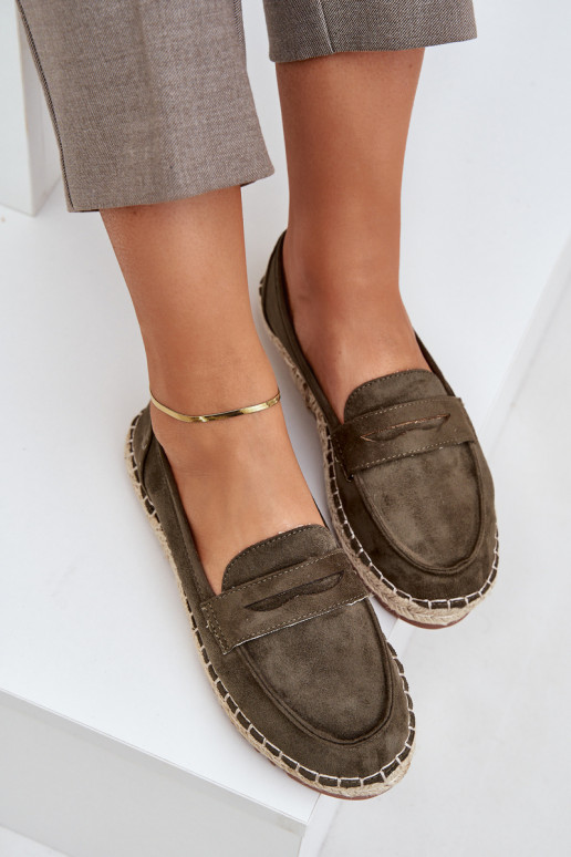 Espadrillid  Plecionką  khakivärvi Shilova Espadrillid  Plecionką  khakivärvi Shilova