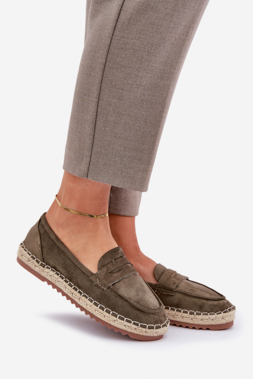 Espadrillid  Plecionką  khakivärvi Shilova Espadrillid  Plecionką  khakivärvi Shilova