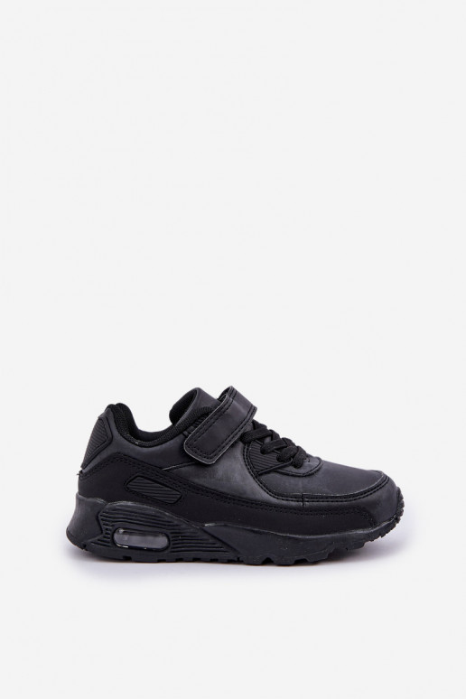 Sneakers tüüpi jalanõud Laste jalanõud krõpsudega kinnitatav mustad Krissandra Sneakers tüüpi jalanõud Laste jalanõud krõpsudega kinnitatav mustad Krissandra