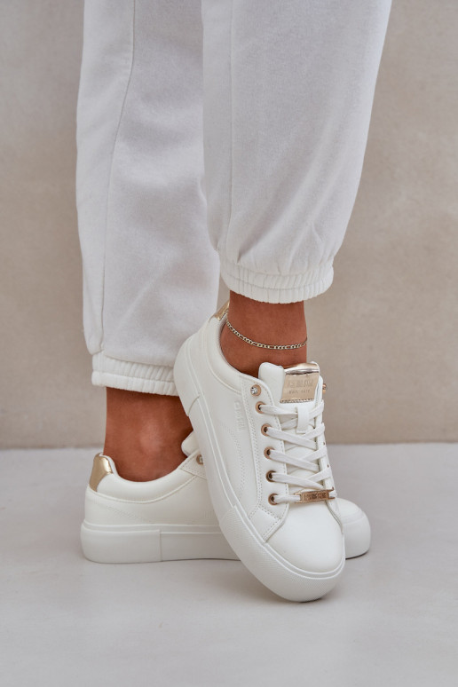 Naiste sneakers mudeli jalanõud Big Star NN274211 valge värviga