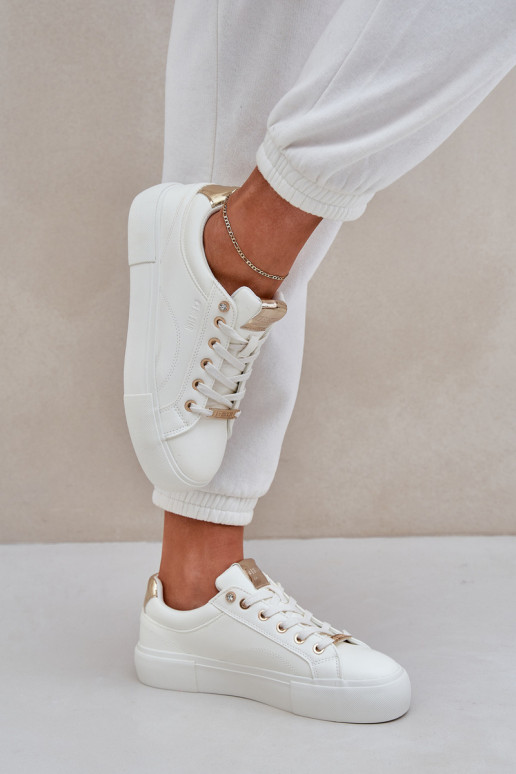 Naiste sneakers mudeli jalanõud Big Star NN274211 valge värviga