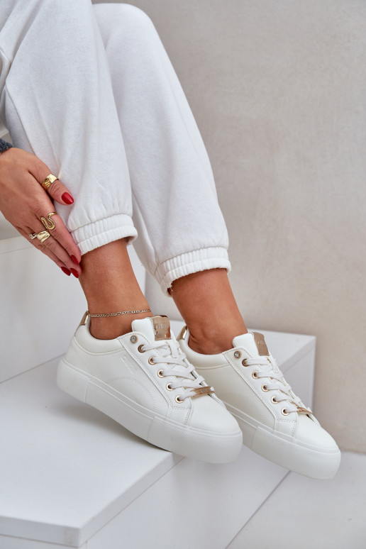 Naiste sneakers mudeli jalanõud Big Star NN274211 valge värviga