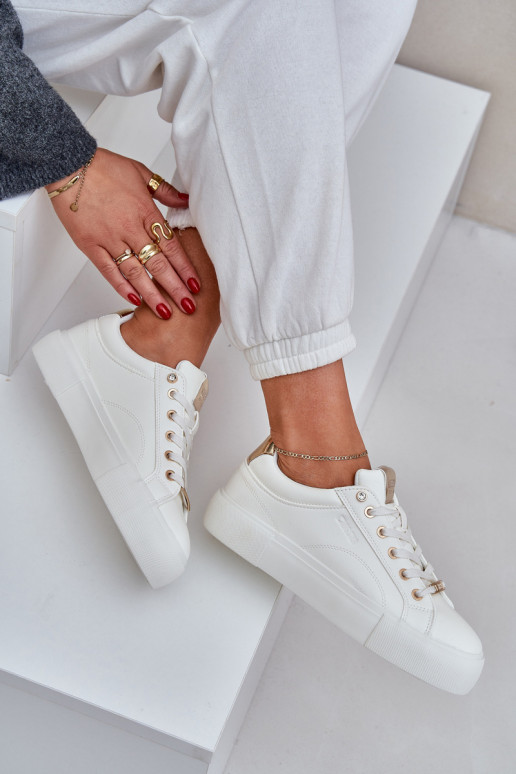Naiste sneakers mudeli jalanõud Big Star NN274211 valge värviga