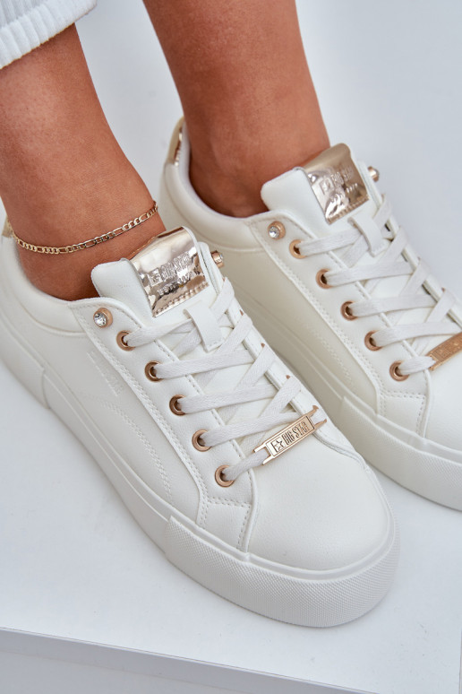 Naiste sneakers mudeli jalanõud Big Star NN274211 valge värviga
