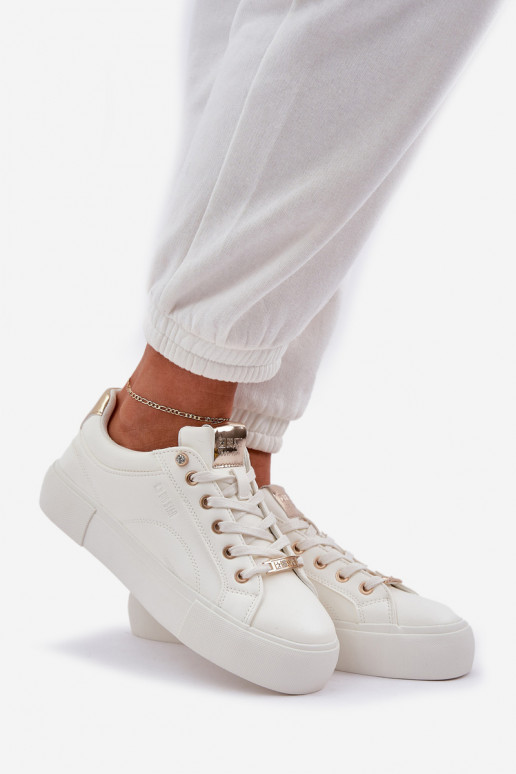 Naiste sneakers mudeli jalanõud Big Star NN274211 valge värviga