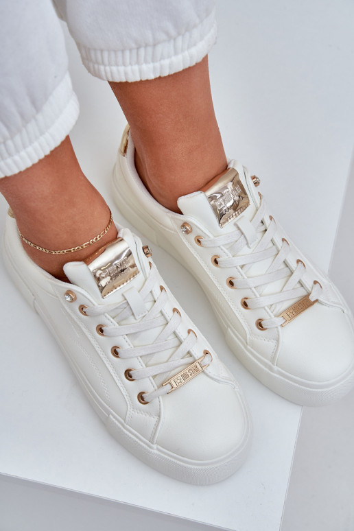 Naiste sneakers mudeli jalanõud Big Star NN274211 valge värviga