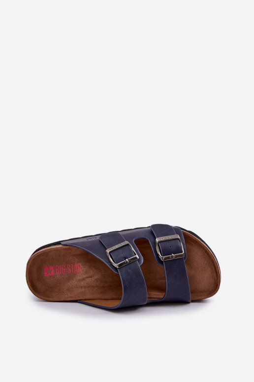 Kerged meestesussid neetide ja pandlaga  Big Star NN174530 tumesinist värvi