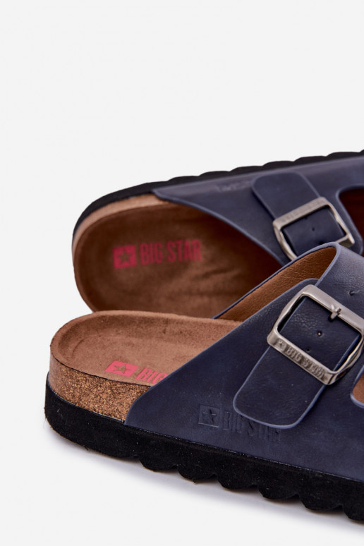 Kerged meestesussid neetide ja pandlaga  Big Star NN174530 tumesinist värvi