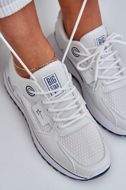 spordijalatsid  tüüpi jalanõud  Big Star NN274A103 HI-POLY SYSTEM Valget-tumesinist värvi spordijalatsid  tüüpi jalanõud  Big Star NN274A103 HI-POLY SYSTEM Valget-tumesinist värvi