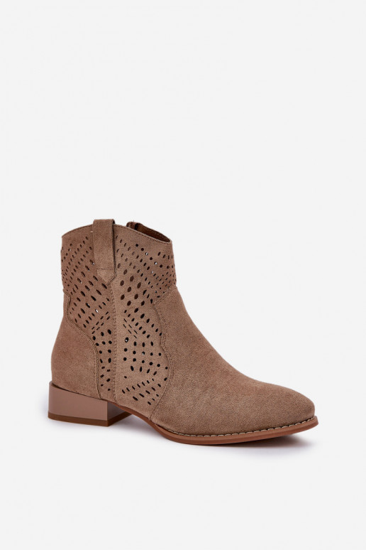   Naiste poolsaapad  beeži värvi Neliawen