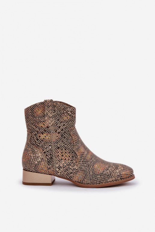   Naiste poolsaapad  Ozdobione m  Kuldset värvi Neliawen