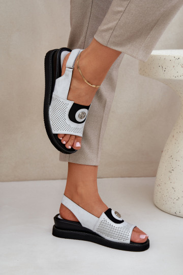 Naistesandaalid  Hõbedat värvi Isnnoria