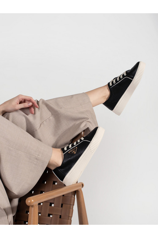 Must   Naiste kingad platvormiga Must   Naiste kingad platvormiga